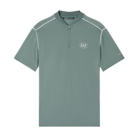 Теннисное поло EA7 Jersey - laurel wreath