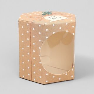 Коробка бонбоньерка Эко 8 х 7.5 х 6 см