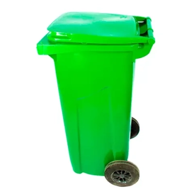 Контейнер внутрикорпусной класс А зеленый 120 л колеса педаль Инновация
