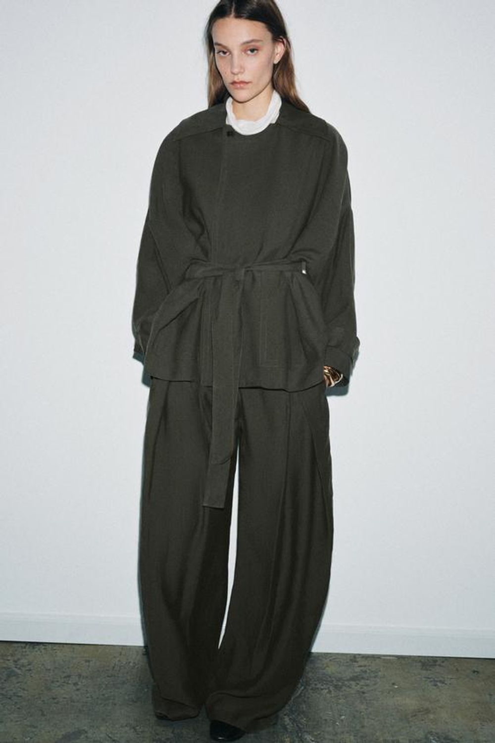 Короткий тренч ZW COLLECTION - ZARA