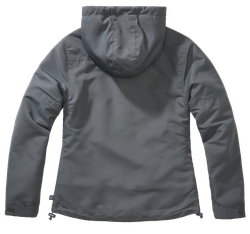 Brandit WOMEN FRONTZIP WINDBREAKER anthracite