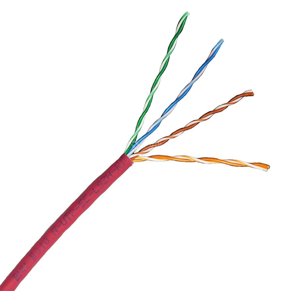 Кабель витая пара BNH B010.N-U/UTP-5E-LSZH-RD
