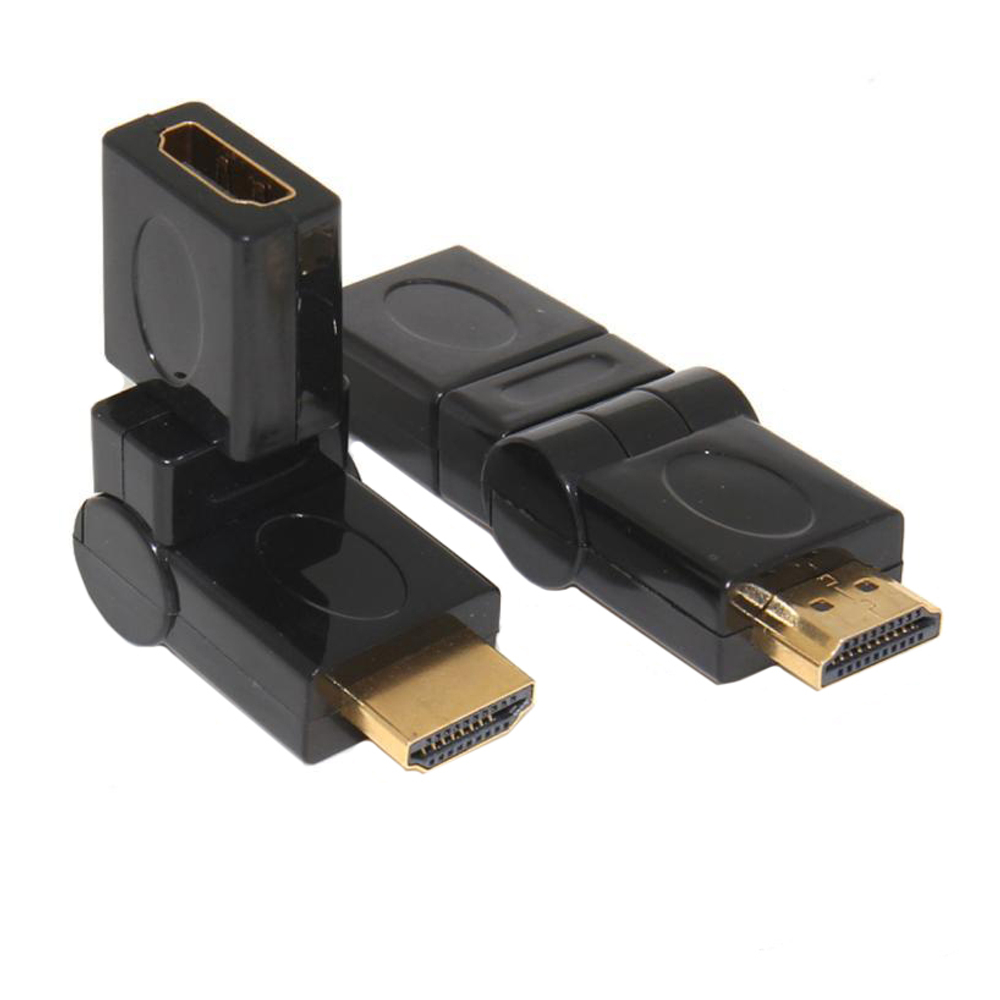 Переходник гнHDMI--штHDMI поворотный