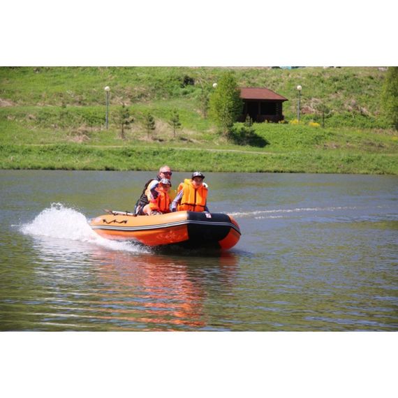 Лодка Тонар Алтай 320L (оранжевый/черный)