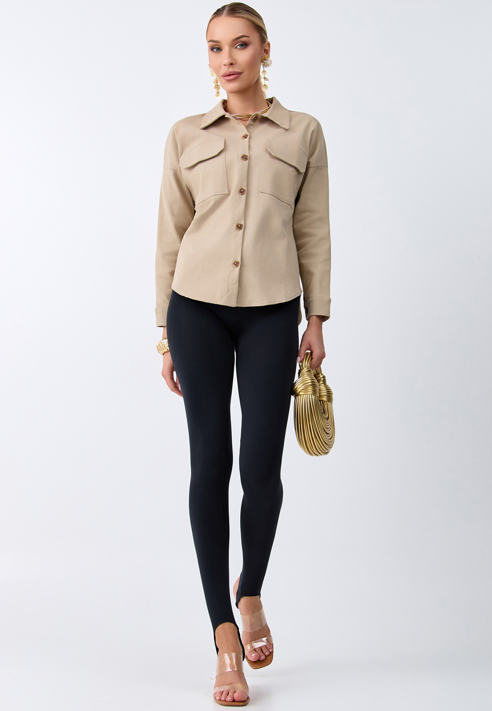 Рубашка джинсовая