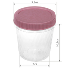 Емкость для продуктов с завинчивающейся крышкой РОЛЛ 0,5л микс (разноцветный) М1471