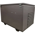 Бензиновый генератор FUBAG BS 7500 A ES с кожухом Geon 1200 RAL 8019