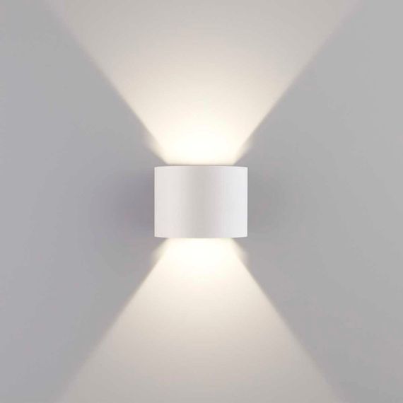 Уличный настенный светодиодный светильник Elektrostandard 1518 Techno LED Blade белый a038830