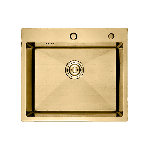 Кухонная мойка премиум GERHANS K35050G бронзовый