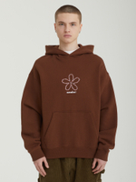 Мужская Толстовка Flower Stamp Zip