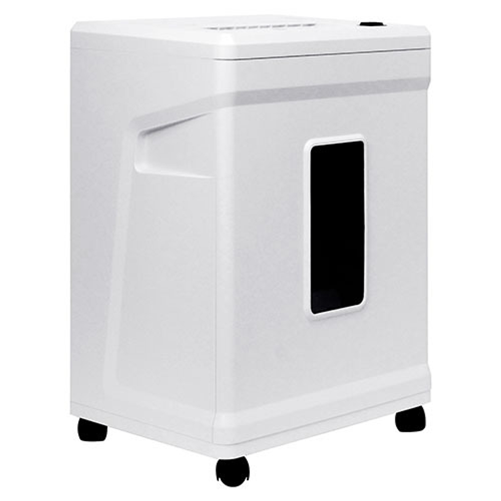 ГЕЛЕОС Шредер УМ26-5, DIN P-5 (5 ур-нь секр.), фрагмент 1,9х10мм, 8-11 лист (70г/м2), CD/пл.карты/скрепки/скобы, 26 литров