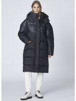 Пуховик женский Leather and Nylon AERONAUTICA MILITARE