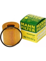 Фильтр масляный MANN HU711/51X