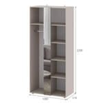 Шкаф двухстворчатый (ШК1) "Одетта"