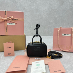 Miu Miu Leather Micro Bag 11 cm