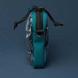 Transparent Case GO box морская волна