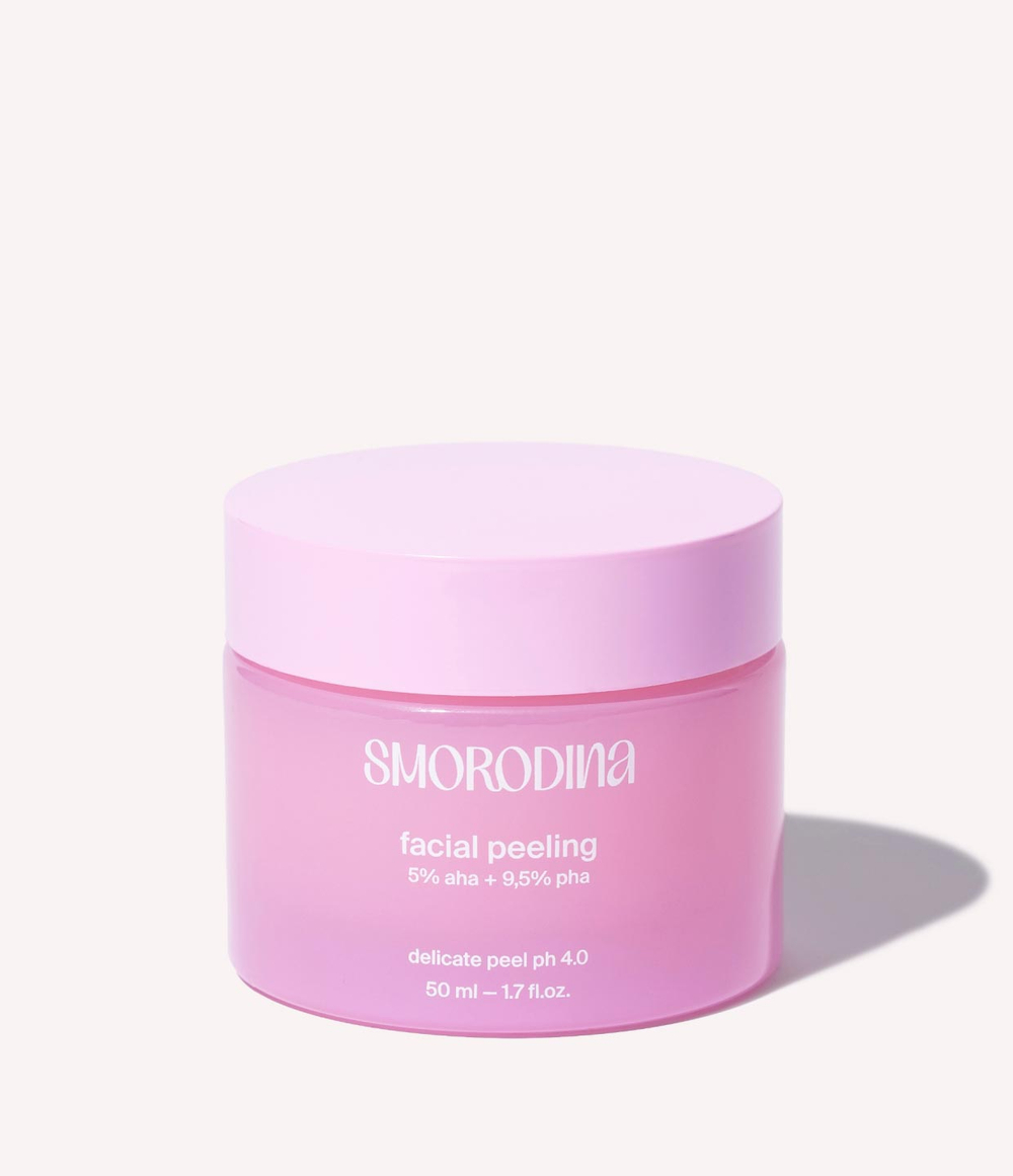 Маска-пилинг SmoRodina для лица деликатная ph 4.0 (50 мл)