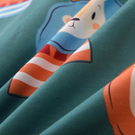 Комплект постельного белья на резинке Сатин Люкс KIDS 100% хлопок CDKR046