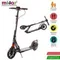 Складной двухколёсный самокат Micar Storm Pro 200 мм с двумя амортизаторами и ручным дисковым тормозом, черный