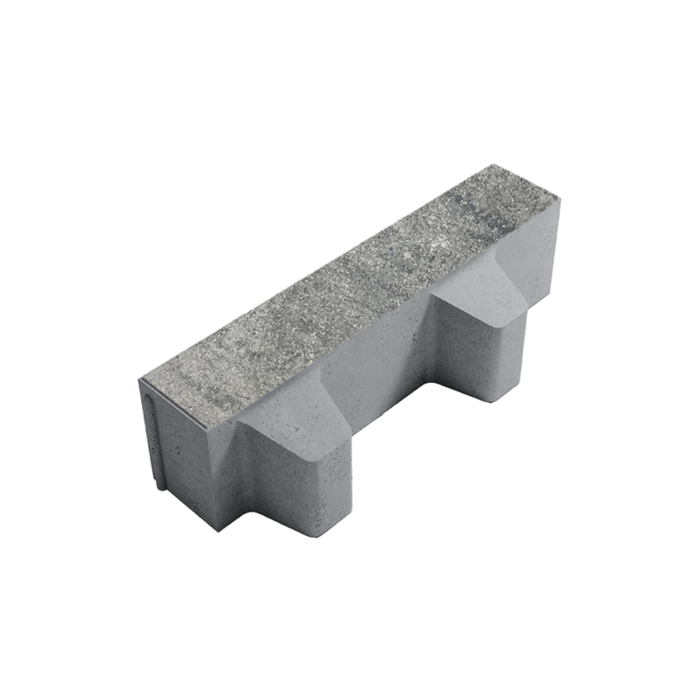 Тротуарная плитка ГАЗОННАЯ РЕШЕТКА - Искусственный камень Шунгит