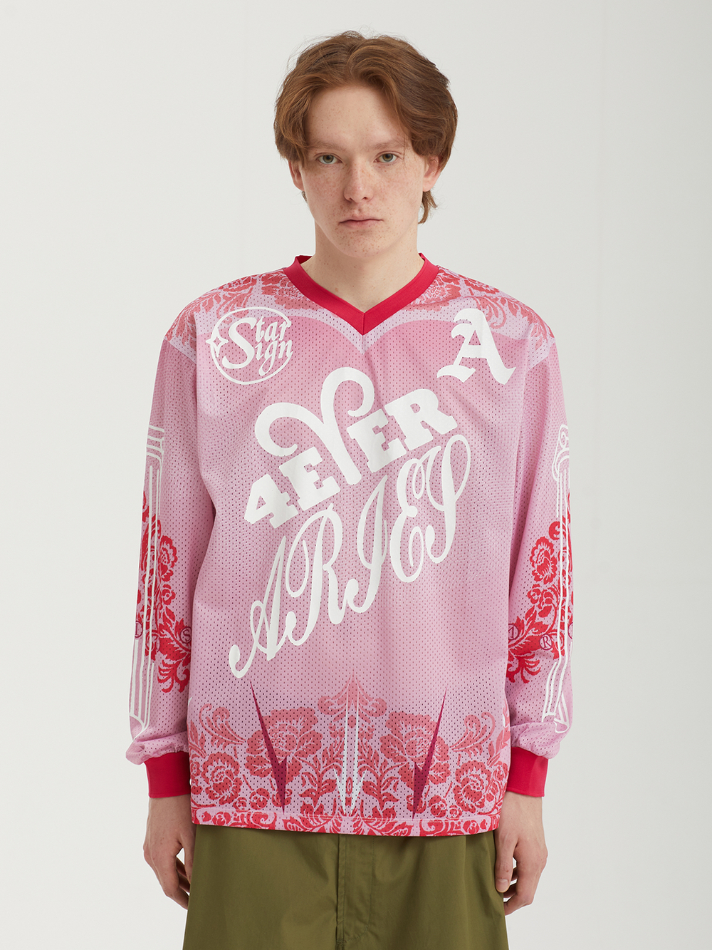 Мужской Лонгслив Graphic Gothic Lace Airtex