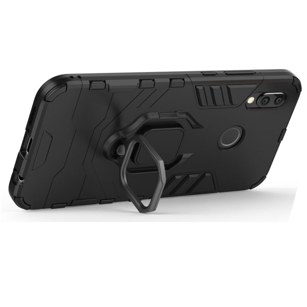 Противоударный чехол с кольцом Panther Case для Huawei P20 lite