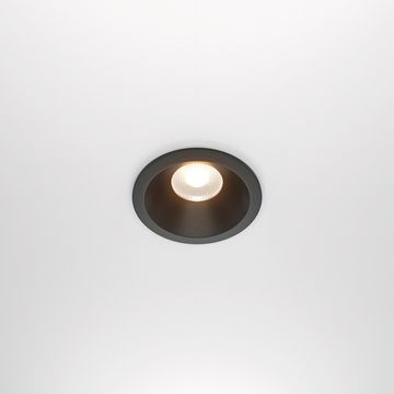 Встраиваемый светодиодный светильник LED 12W 2700K IP65 DL034-01-12W2.7K-B чёрный Zoom Maytoni