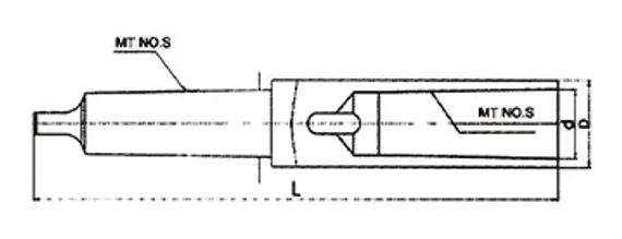 Втулка переходная OCM КМ4/КМ3, длинная