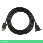 Удлинитель ACD DisplayPort - DisplayPort ACD-DDPF2-50B (5 м, черный)