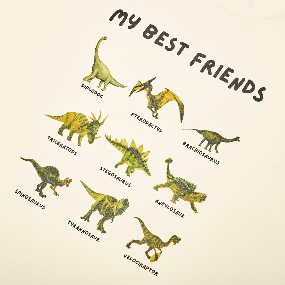 T-shirt BEST FRIENDS Coconut Milk