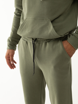 Костюм мужской спортивный (без начеса). Олива