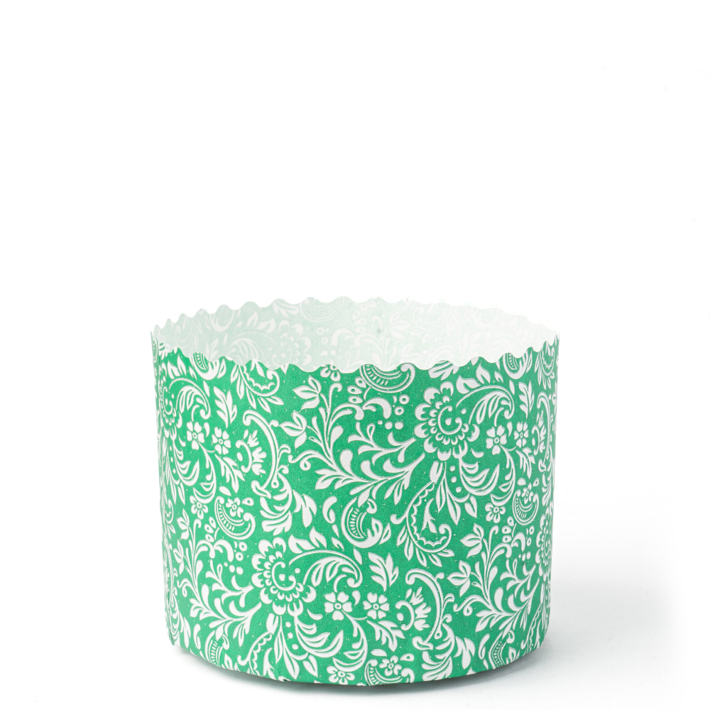 Форма бумажная КУЛИЧ PRE110/85 Флора зеленая 1900шт (14х135шт), шт