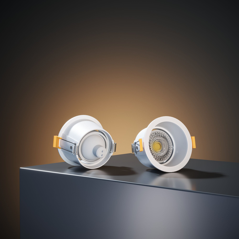 Встраиваемый светильник круглый Elektrostandard Hide 25008/01