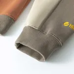 Худи Ymkashix HTF Three Color Block коричневый / оранжевый