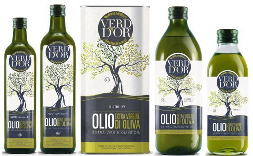 Оливковое масло VERDEORO Pomace 1 литр Италия