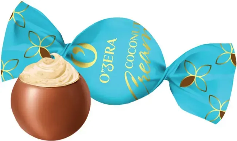 «O'Zera», конфеты шоколадные Coconut cream (упаковка 0,5 кг)