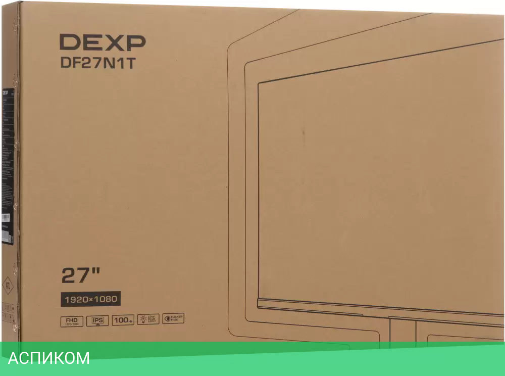 Монитор DEXP DF27N1T черный