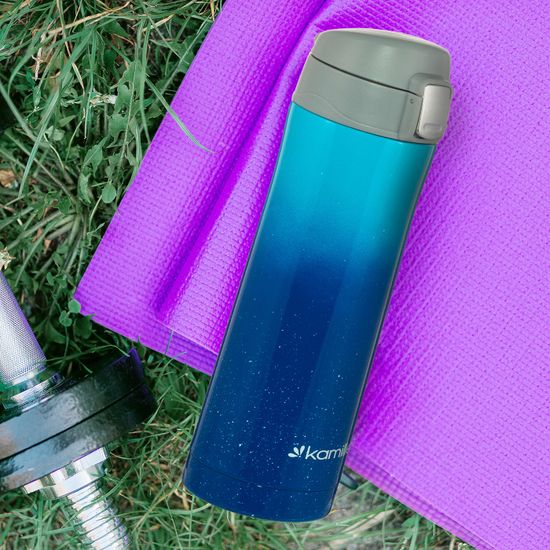 Термокружка 450 мл. из нержавеющей стали Kamille KM-2095