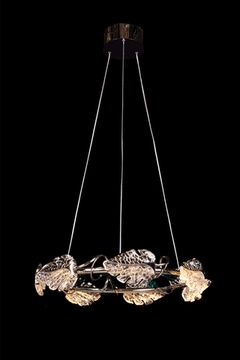 Подвесная люстра LED 30W 3000К LE3036/600 CH хром Ilana Leon