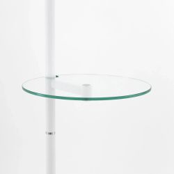 Citilux Батлер CL806010 Торшер со столиком Белый