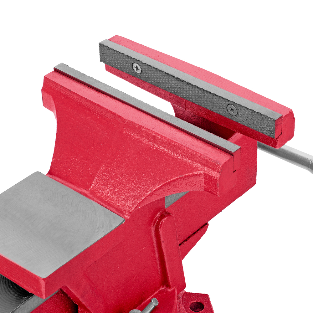 Тиски слесарные, 200 мм, поворотные, с наковальней Matrix