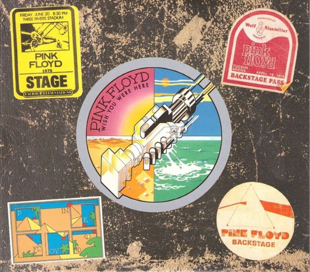 PINK FLOYD - Wish You Were Here (50th Anniversary), (2CD, Deluxe Edition, Reissue, 2025, Remastered) Пинк Флойд. Новый запечатанный музыкальный диск