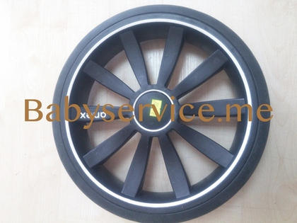 Колесо Anex Sport заднее черное с полосой ненадувное