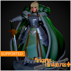 Аниме миниатюры под стиль вархаммер anime figurine 32-56-75мм