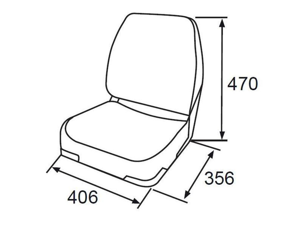 Кресло Classic Fishing Seat - зеленый