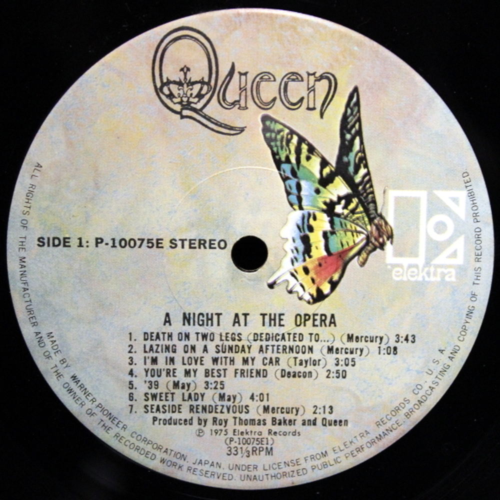 Queen / A Night At The Opera (LP)