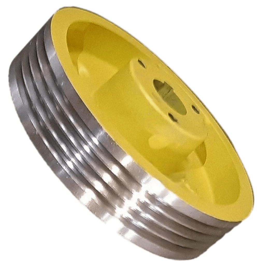 Канатоведущий шкив D=400x4x10 мм ширина 92 мм, V-groove 54° лебедка SM225.40-20