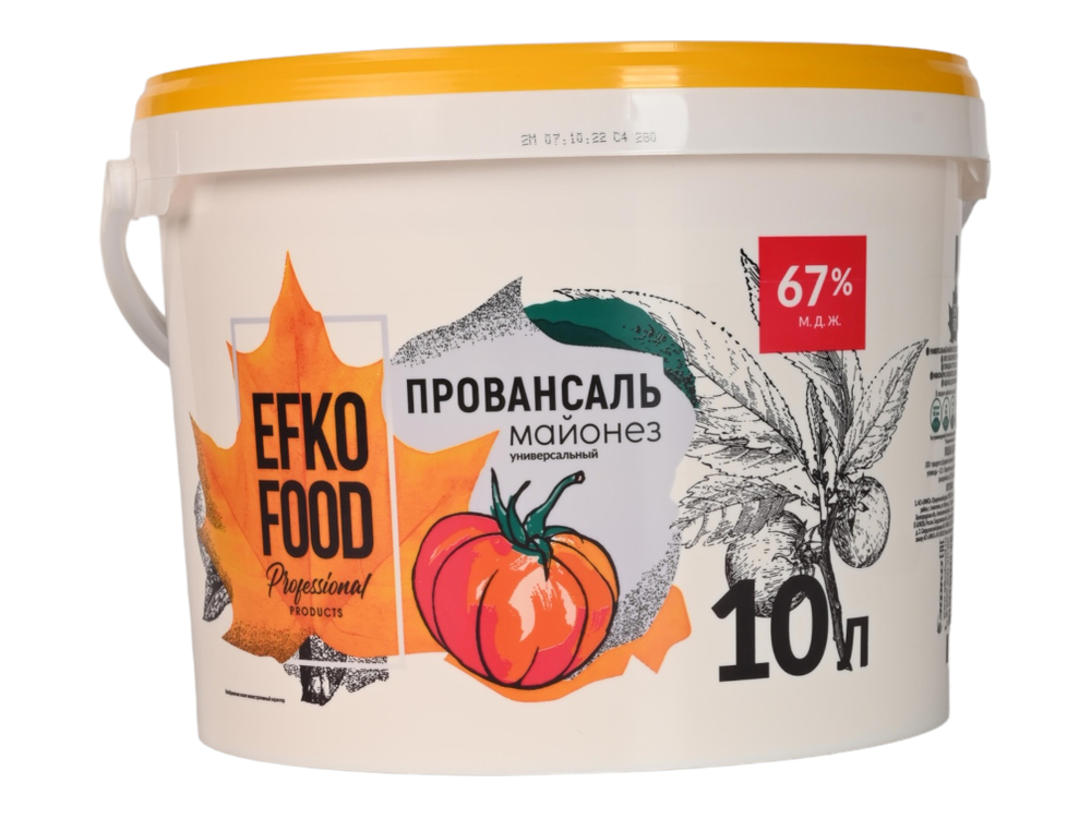 Майонез EFKO FOOD Professional универсальный 67% (10 л)