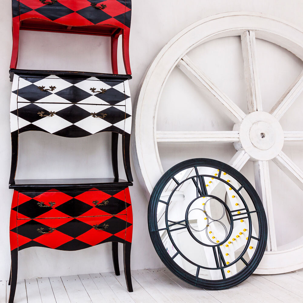 Настенное зеркало Объект мечты Сен-Лазар блэк