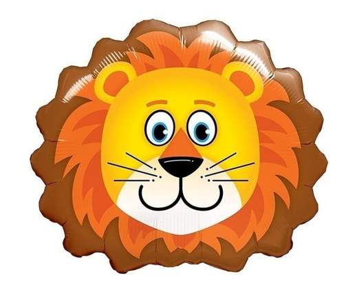 Шар фигура 74 см Голова Львенка